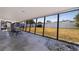 Spacious screened porch overlooking the backyard at 5201 40Th S St, St Petersburg, FL 33711