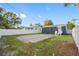 Large backyard with a spacious concrete patio at 670 16Th S Ave, St Petersburg, FL 33701