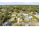Aerial view of neighborhood and home at 712 E Madison St, Plant City, FL 33563