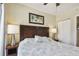 King-size bed, hardwood floors and double closets at 12000 Gulf Blvd # 208-S, Treasure Island, FL 33706