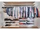 Large walk-in closet with plenty of hanging space and shoe storage at 12783 Maple Bonsai Dr, Riverview, FL 33579