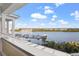 Balcony boasting scenic water views at 19915 Gulf Blvd # 805, Indian Shores, FL 33785