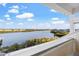 Balcony offering stunning water views at 19915 Gulf Blvd # 805, Indian Shores, FL 33785