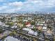 Aerial view of a 2-story building in a residential area at 2204 W Horatio St, Tampa, FL 33606