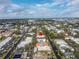 Aerial view of a 2-story building in a residential area at 2204 W Horatio St, Tampa, FL 33606