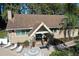 Entrance to the Lake Tarpon Lodge from the pool area at 2740 Highlands Blvd # D, Palm Harbor, FL 34684