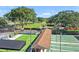 Shuffleboard courts with a covered area at 2740 Highlands Blvd # D, Palm Harbor, FL 34684