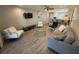 Living room with comfortable seating, modern decor, and open floor plan at 3001 58Th S Ave # 610, St Petersburg, FL 33712