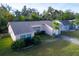 Aerial view of house and neighborhood at 3406 Honeymoon Ln, Holiday, FL 34691