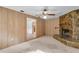 Another view of the living room showing the entryway from the kitchen at 4403 Northrop Ter, Tampa, FL 33618