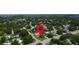 Bird's-eye view of the neighborhood surrounding the property at 4600 16Th N St, St Petersburg, FL 33703