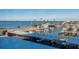 Stunning marina view with covered parking and waterfront access at 634 Edgewater Dr # 447, Dunedin, FL 34698