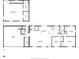 Two-story home floor plan showcasing a spacious layout with multiple bedrooms, bathrooms, and a large living area at 8390 64Th N St, Pinellas Park, FL 33781