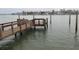 Private dock with access to the water at 9901 1St E St # F, Treasure Island, FL 33706