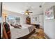 Comfortable bedroom with views of the canal at 224 7Th E St, Tierra Verde, FL 33715