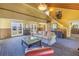 Large open living area with comfortable seating, unique decor, and plenty of natural light at 323 Coffee Pot Ne Dr, St Petersburg, FL 33704