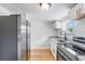 Updated kitchen, featuring stainless steel appliances and granite countertops at 3458 17Th S Ave, St Petersburg, FL 33711