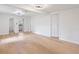Spacious living area featuring hardwood floors and an open floor plan at 3458 17Th S Ave, St Petersburg, FL 33711