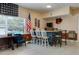 Community bar area with seating for residents at 4215 E Bay Dr # 104, Clearwater, FL 33764