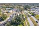 Aerial view showcasing home's location in a residential neighborhood at 9022 Ramsgate Dr # 9022, New Port Richey, FL 34655