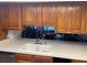 Bright kitchen with stainless steel appliances and spacious countertops at 10 Woodridge Cir, Oldsmar, FL 34677