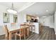 Open kitchen with granite counters and modern appliances at 11605 Gulf Blvd # 502, Treasure Island, FL 33706