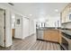 Modern kitchen with stainless steel appliances at 11605 Gulf Blvd # 502, Treasure Island, FL 33706