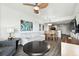 Open living area with dining and kitchen views at 11605 Gulf Blvd # 502, Treasure Island, FL 33706