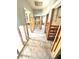 Hallway under renovation, showing exposed wooden floors and framing at 216 Banana St St, Tarpon Springs, FL 34689