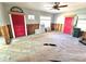 Unfinished living room with exposed wooden floors and walls at 216 Banana St St, Tarpon Springs, FL 34689