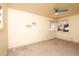 Empty bedroom with ceiling fan and windows at 333 Bay Plz, Treasure Island, FL 33706
