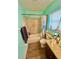 Bathroom with shower/tub combo, toilet and vanity at 546 Chevy Chase Dr, Sarasota, FL 34243