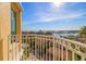 Balcony with water and city views at 555 5Th Ne Ave # 621, St Petersburg, FL 33701