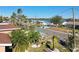 Aerial view of street with houses and palm trees at 568 Johns Pass Ave, Madeira Beach, FL 33708