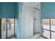 Unfinished bathroom with shower and exposed walls at 568 Johns Pass Ave, Madeira Beach, FL 33708