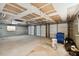 Spacious three-car garage with high ceilings and ample storage space at 568 Johns Pass Ave, Madeira Beach, FL 33708