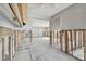 Damaged kitchen awaiting renovation, featuring wood cabinets at 568 Johns Pass Ave, Madeira Beach, FL 33708