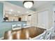 Dining room view with access to the laundry and kitchen at 12000 Gulf Blvd # 212-N, Treasure Island, FL 33706