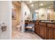 Bathroom with a toilet and a vanity at 140 Riviera Dunes Way # 1001, Palmetto, FL 34221
