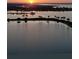 Sunrise over calm waters and marina at 140 Riviera Dunes Way # 1001, Palmetto, FL 34221