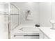 Spa-like bathroom with a large soaking tub and separate shower at 3022 Beaver Pond Trl, Valrico, FL 33596