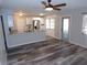 Renovated kitchen with granite counters and stainless steel appliances at 725 60Th S St, Gulfport, FL 33707