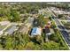 Aerial view showing home's location in a residential neighborhood at 11 Leaning Palm Ct, Plant City, FL 33563
