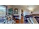 Comfortable living room with hardwood floors and ample seating at 12055 Gandy N Blvd # 231, St Petersburg, FL 33702
