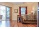 Main bedroom with king bed and private access to balcony at 12055 Gandy N Blvd # 231, St Petersburg, FL 33702