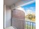 Balcony overlooking a pond at 1400 Gandy N Blvd # 715, St Petersburg, FL 33702
