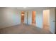 Spacious bedroom with ample closet space and neutral carpeting at 1400 Gandy N Blvd # 715, St Petersburg, FL 33702