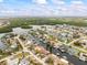 Aerial view of waterfront homes and community at 1409 Ne 49Th Ne Ave, St Petersburg, FL 33703