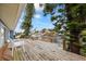 Relaxing wooden deck with waterfront view at 1409 Ne 49Th Ne Ave, St Petersburg, FL 33703
