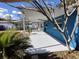 Covered patio and spacious backyard at 1644 24Th N Ave, St Petersburg, FL 33713